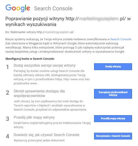 google-search-console-gsc  wyszukiwania google