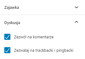 zezwalanie na pingbacki