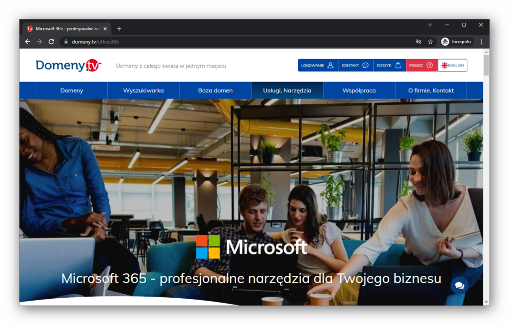 Oferta Microsoft 365 od Domeny_tv