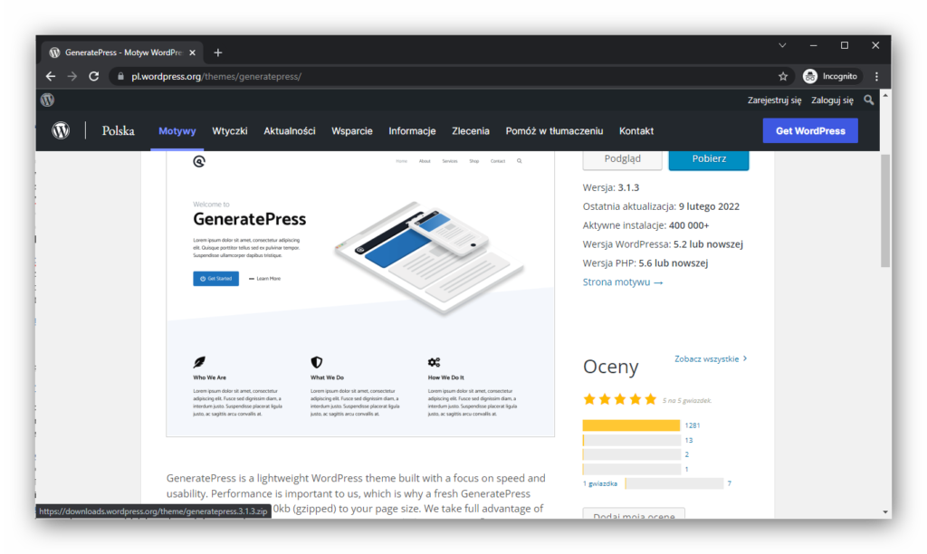 GeneratePress-Premium_oceny_klientow