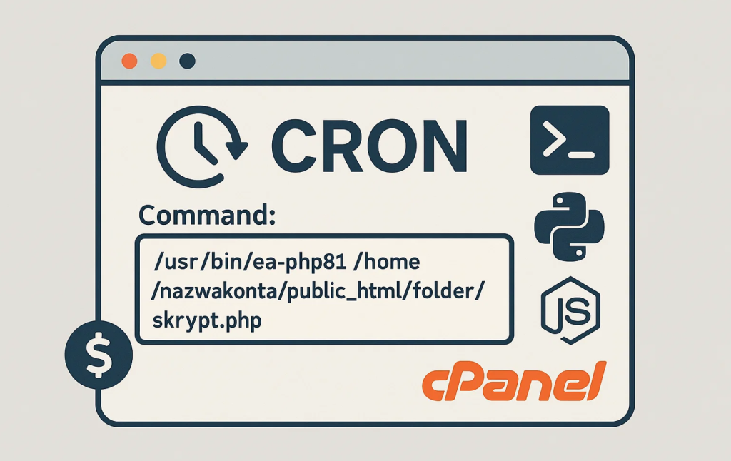 Co wpisać w polecenie cron (czyli jak uruchomić skrypt)