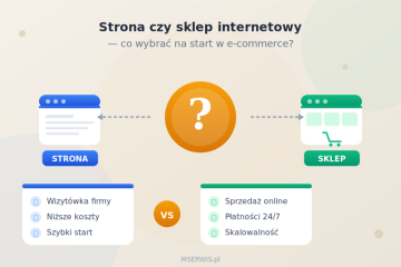 Strona czy sklep internetowy