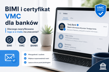 BIMI i certyfikat VMC dla banków dlaczego zweryfikowane logo w e mailu ma znaczenie