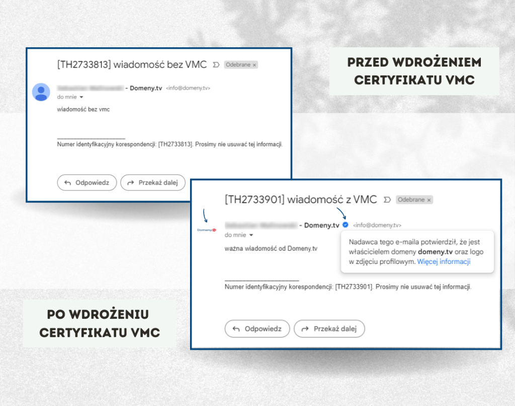 Jak BIMI wyświetla logo marki w skrzynce odbiorczej