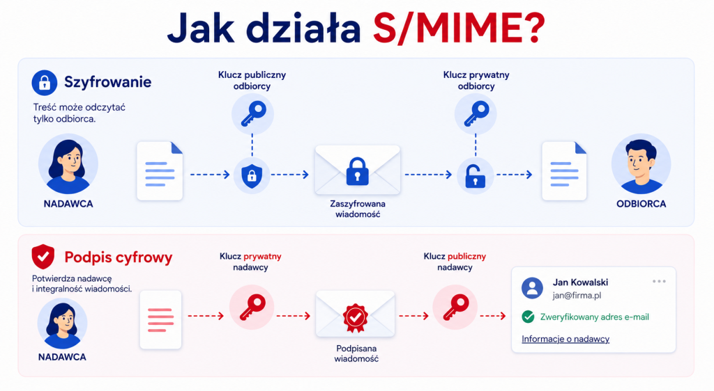 Jak działa szyfrowanie SMIME