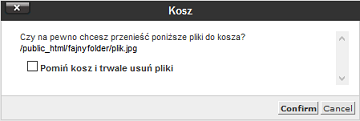 Screen - menadżer plików