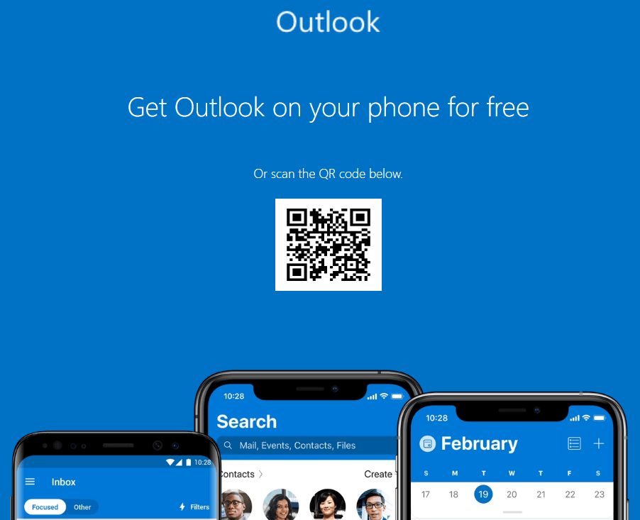 Outlook 2021 dla mobilki