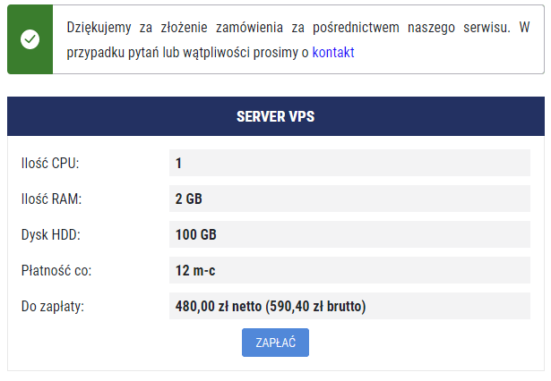 vps podsumowanie