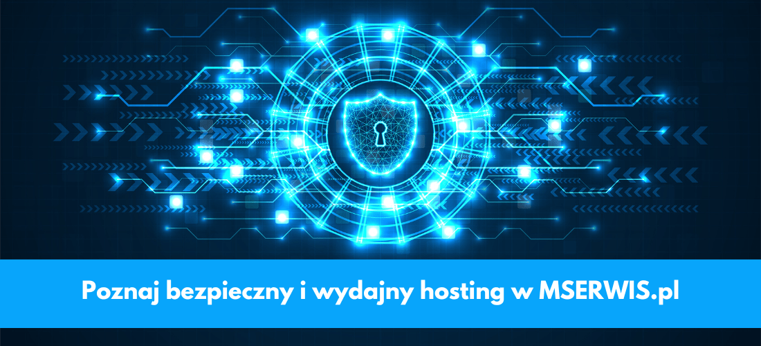 Bezpieczny hosting w MSERWIS.pl